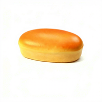 Jouet anti-stress Squishy en forme de pain à remontée lente, jouets alimentaires Squishy en gros