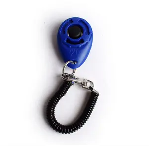 Kingtale personalizado som Keychain cão treinador Anti latido dispositivo pet treinamento clicker