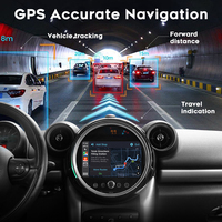 Radio para Coche Android con Pantalla Táctil de 9 Pulgadas, Sistema Android 14, Multimedia, Navegación GPS y Reproductor de DVD para BMW MINI R60 R56 F54 F55 F56