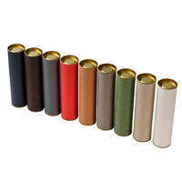 Tubes en carton kraft cylindriques personnalisés avec logo, de qualité alimentaire, pour emballage