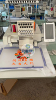 Tête unique 6 9 12 15 aiguilles petit chapeau plat t-shirt machine à broder informatisée pour PR670E Pr655 pr650e Pr620 Pr600 PR1050X