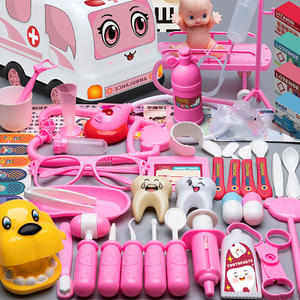 子供の赤ちゃんのための聴診器付きのおもちゃ教育医療キットのための人気のプラスチック製ドクターキット - Product Image 2