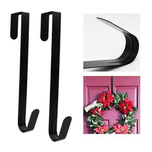 Wholesale Front <b>Door</b> Garland Single <b>Hooks</b> Christmas <b>Wreath</b> Hanger Decorative Metal <b>Hooks</b> - Product Image 2