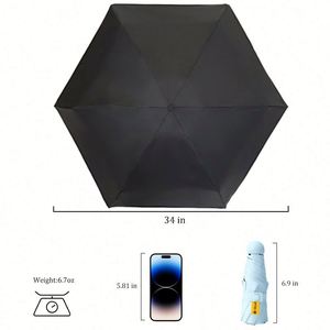 Sombrilla Plegable con Protección UV y Logotipo Personalizado, de Alta Calidad y Muy Popular al por Mayor - Product Image 6