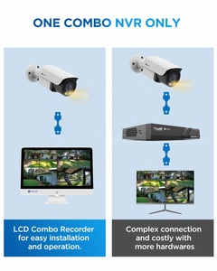 <span class=keywords><strong>Kit</strong></span> de caméra IP PoE CCTV AI 4COVR 5Mp, système de caméra de sécurité 8 canaux, audio bidirectionnel, vision nocturne couleur, visualisation à distance - Product Image 4