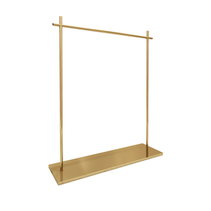Porte-vêtements <span class=keywords><strong>de</strong></span> <span class=keywords><strong>magasin</strong></span> <span class=keywords><strong>de</strong></span> vêtements <span class=keywords><strong>de</strong></span> luxe léger et écologique, en acier inoxydable, plaqué or titane électrolytique - Product Image 5