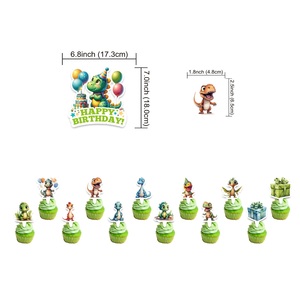 Kit <span class=keywords><strong>de</strong></span> Artículos <span class=keywords><strong>para</strong></span> Fiesta <span class=keywords><strong>de</strong></span> Dinosaurios 3D con Banderines Colgantes, Globos y Espirales Decorativos <span class=keywords><strong>para</strong></span> Celebraciones <span class=keywords><strong>de</strong></span> <span class=keywords><strong>Cumpleaños</strong></span> Temáticas <span class=keywords><strong>de</strong></span> Niños, Decoración Jurásica - Product Image 6