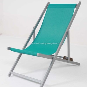 Silla Plegable Reclinable de Diseño Moderno Leisure Texslin con Respaldo Ajustable, Silla de Metal para Exteriores, Playa, Piscina, Hotel - Product Image 2
