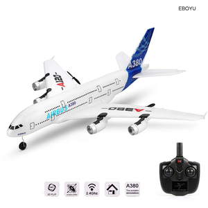 HOSHI Wltoys-avión a Control remoto modelo XK A120 Airbus <span class=keywords><strong>A380</strong></span>, 2,4G, 3 canales, EPP, ala fija RTF, juguete - Product Image 6
