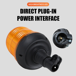 Luz Estroboscópica de Advertencia de Emergencia LED Ámbar de 60W para Automóvil, Brillante, 24V, Nueva Condición, Luz Intermitente de Marcador Lateral, 12V, Retrofit, IP65 - Product Image 4