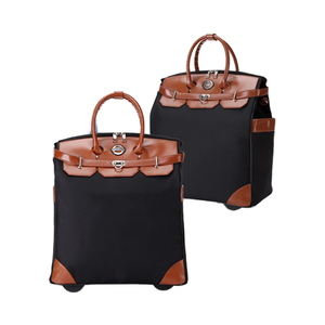 Bolso de mano Oxford de alta calidad para <span class=keywords><strong>mujer</strong></span>, Maleta de equipaje duradera portátil de gran capacidad, rueda de carrito de viaje con cremallera - Product Image 4