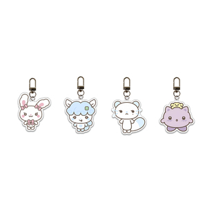 Llavero de Acrílico Personalizado con Impresión UV, Diseño de Anime y Dibujos Animados, Colgante de Muñeca Q de Acrílico de 5 cm, Regalo Promocional para Hermanas - Product Image 2