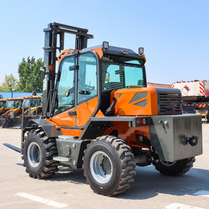 מכירה חמה מלגזה 3.5 טון 4X4 לכל סוגי השטח, מלגזה דיזל 3.5 טון לשטח קשה - Product Image 6