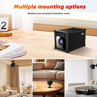 Mini Cámara WiFi con Audio y Video en Vivo, Aplicación para Celular, Grabación Inalámbrica 1080P HD con Visión Nocturna