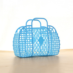 Cestino Portaoggetti in Plastica PE Personalizzato, Pieghevole e Richiudibile, per Negozi, <span class=keywords><strong>Frutta</strong></span> e Verdura - Product Image 6