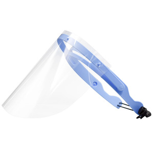 Protector Facial VIMEL PETPP 0.25mm Azul con Banda para la Cabeza Antivaho para Protección en Hospitales y Laboratorios - Product Image 1
