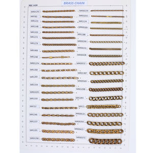 Commercio all'ingrosso catena in ottone grezzo per Gioielli e borsa alla moda modelli - Product Image 1