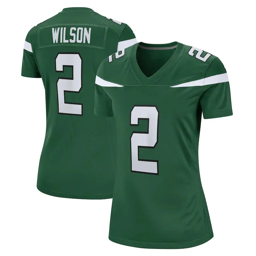 Best Quality Wholesale New York Cheap Stitched Women American Football Jersey Team Uniform #2 #10 Berrios #8 Moore