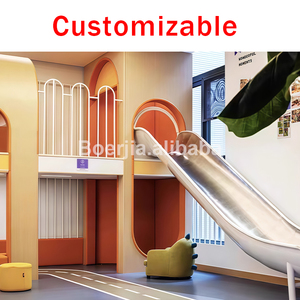 Equipo de Juegos Interior Personalizado para Niños con Integración de Logotipo Suave y Colores Temáticos para Áreas de Juego Corporativas - Product Image 4
