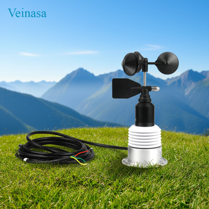 Veinasa-THPW-NJ 5 éléments de capteur de pression d'air de vitesse du <span class=keywords><strong>vent</strong></span> mécanique Station météo Rs485 anémomètre - Product Image 5