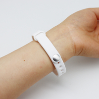 Bracelet en silicone RFID personnalisé étanche 13.56MHz IC Chip Bracelet de contrôle d'accès pour salle de sport et parc d'attractions