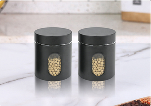 Frascos de Vidrio para Almacenamiento de Alimentos de Cocina, Acero Inoxidable Sin Plomo, Tapa Visible, Sellado Fuerte, Botellas de Almacenamiento Multifuncionales para Cartón - Product Image 6