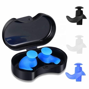 <span class=keywords><strong>Bouchons</strong></span> <span class=keywords><strong>d</strong></span>'oreille en silicone souple de différentes couleurs pour nager <span class=keywords><strong>anti</strong></span>-bruit - Product Image 1