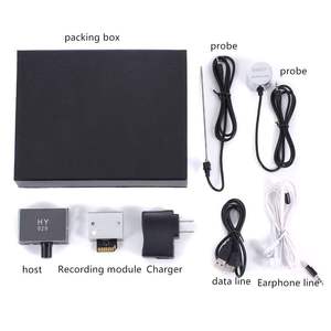 Versión mejorada, sistema amplificador de <span class=keywords><strong>micrófono</strong></span> de sonda/contacto a través de la pared para escucha súper sensible + módulo <span class=keywords><strong>grabador</strong></span> - Product Image 1