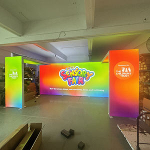 Portable LED Box SEG 50x70cm 12 h <b>Battery</b> Fold <b>Flat</b> 6-Day Korea - Product Image 5