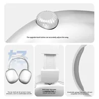 Casque stéréo sans fil sport de haute qualité MAX à réduction de bruit active, étanche IPX-3, design supra-auriculaire