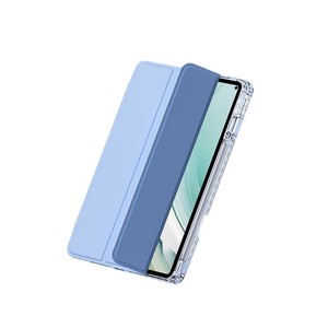 เคสใสแบบพับสามตอนสำหรับ <span class=keywords><strong>iPad</strong></span> <span class=keywords><strong>Air</strong></span> 6 Pro 11 นิ้ว รุ่นปี 2024  พร้อมช่องใส่ดินสอในตัว ป้องกันการตกกระแทกด้วย <span class=keywords><strong>Air</strong></span> Cushion - Product Image 5