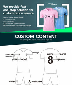 T-shirt de football personnalisé OEM en gros pour hommes, collection 2026, uniforme d'équipe pour supporters, respirant, séchage rapide, tenue d'été pour le jour du match - Product Image 5