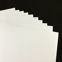 20g à 120g Feuilles de papier à libération vierge en verre de taille A4 A3 à prix compétitif enduit de silicone blanc