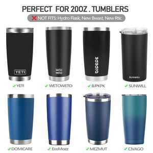 Couvercles de rechange pour YETI Rambler 20/30 oz avec paille, pour mug à paille 35 oz, sans BPA et incassables, pour gobelets de voyage - Product Image 6