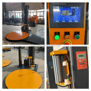 เครื่องพันพาเลทอัตโนมัติ ฟิล์มยืดพันพาเลท เครื่องพันพาเลทแผ่นไม้ เครื่องพันพาเลทสำหรับงานโลจิสติกส์ - Product Image 3