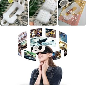 Housse d'hygiène pour casque R, douce, respirante et confortable pour PSVR2, <span class=keywords><strong>HTC</strong></span> <span class=keywords><strong>Vive</strong></span>, Apple Vision <span class=keywords><strong>Pro</strong></span>, Meta Quest <span class=keywords><strong>2</strong></span>, Quest 3 - Product Image 5