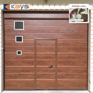 <span class=keywords><strong>Puerta</strong></span> de <span class=keywords><strong>Garaje</strong></span> Automática Plegable de Acero con <span class=keywords><strong>Puerta</strong></span> Peatonal para Uso Residencial y en Villas - Product Image 3