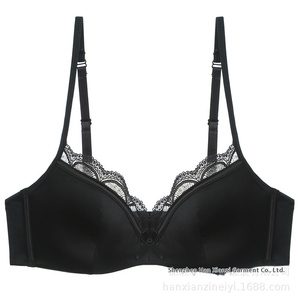 TJ nuovo modello solido puro desiderio Sexy grande busto minimizzatore in pizzo lucido sottile reggiseno francese Set reggiseno - Product Image 6