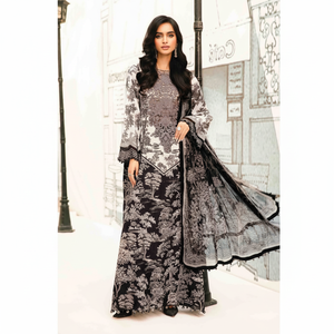 Belle robe de pelouse en viscose imprimée Salwar Kameez Belle tenue de mariage et de fête traditionnelle indienne pakistanaise pour les événements d'été - Product Image 1