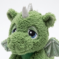Peluche Mignonne de Dragon Bébé, Jouet en Peluche Doux, Poupée Dragon Ailé Kawaii, Anti-Stress pour la Décoration de Chambre d'Enfant