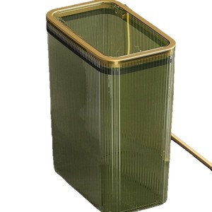 ถังขยะทรงสี่เหลี่ยม 10 ลิตร ยี่ห้อ Shuangyi ปิดสนิท โปร่งใส สำหรับใช้ในบ้าน - Product Image 5