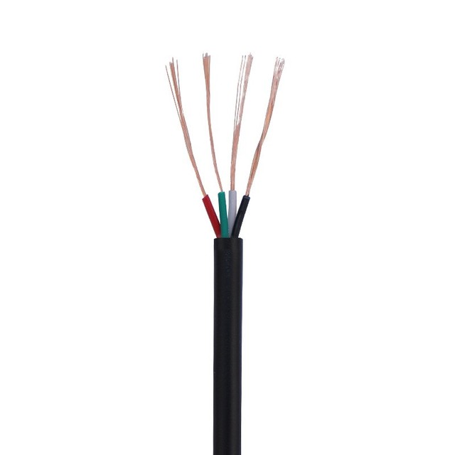 2464 Electronic Cable 28/26/24/22AWG Four-core Charging Audio signal Power Cord