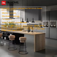 Meubles sur mesure pour toute la maison, armoires de cuisine modernes, îlot central