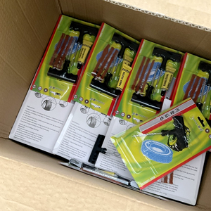 Bandes <span class=keywords><strong>de</strong></span> pneus universelles 6 pièces Blister Pack Kit <span class=keywords><strong>de</strong></span> réparation <span class=keywords><strong>de</strong></span> pneus Outil d'urgence pour voiture/<span class=keywords><strong>camion</strong></span>/moto - Product Image 6