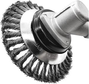 Cabezal de Corte de Alambre de Acero Trenzado de 8 Pulgadas para <span class=keywords><strong>Desbrozadora</strong></span> de Eje Recto <span class=keywords><strong>Stihl</strong></span> Troy de 4 Tiempos, Cortadora de Maleza, Eliminación de Óxido - Product Image 3