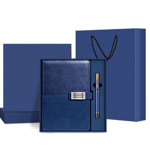 Set de Regalo de Cuaderno Ejecutivo con Logotipo Personalizado, Cuaderno con Bolígrafo para Actividades de Reuniones Anuales de Oficina, Regalo Corporativo, Bloc de Notas para Reuniones - Product Image 1