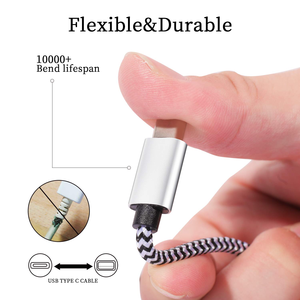 Cable USB Tipo C (1.8 m), Cable de Carga Rápida 3A con Trenzado de Nailon para Samsung Galaxy S9 S8 Note 9 Note 8 Galaxy Note 20 10 S21 S20 - Product Image 5