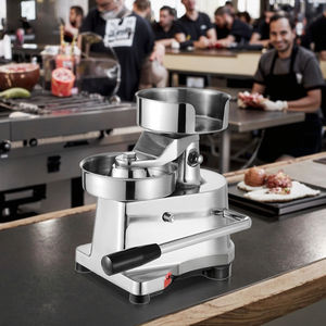 เครื่องกดแพตตี้เบอร์เกอร์แบบแมนนวลทำจากสแตนเลสใช้สำหรับทำแฮมเบอร์เกอร์<span class=keywords><strong>ปลา</strong></span>และลูกชิ้นใช้ในบ้านและร้านอาหาร - Product Image 4