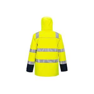 PORTWEST - FR605YNRXXXL Bizflame Rain + Veste arc de lumière haute visibilité jaune/bleu marine-VÊTEMENTS DE TRAVAIL RÉSISTANTS AUX FLAMMES EAN 5036108398683 - Product Image 2