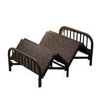 Produits de qualité, design moderne, lit simple en fer, cadre de lit pliant en métal durable, plateforme de lit pour chambre à coucher ou appartement, utilisé dans les écoles